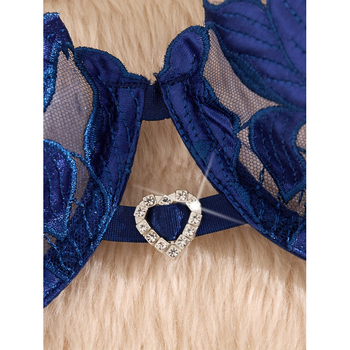 Σετ σουτιέν — Τριγωνικά κύπελλα, Μεσαίας μορφοποίησης κύπελλα, Ακρυλική κύρια ύφανση, Επένδυση από σπάντεξ