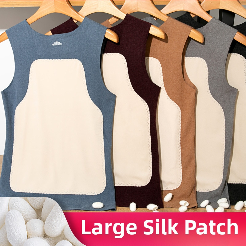 Жилетка с широки рамена и V-образно деколте, смес от кашмир и коприна, дебел плат за есен и зима