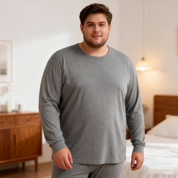 Σετ θερμικού εσωρούχου για άνδρες - Υπερπαχύ Modal-Βισκόζη, Slim Fit, Μονόστρωτο, 300-350 g/m²