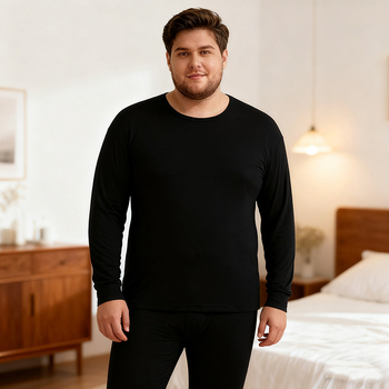 Σετ θερμικού εσωρούχου για άνδρες - Υπερπαχύ Modal-Βισκόζη, Slim Fit, Μονόστρωτο, 300-350 g/m²