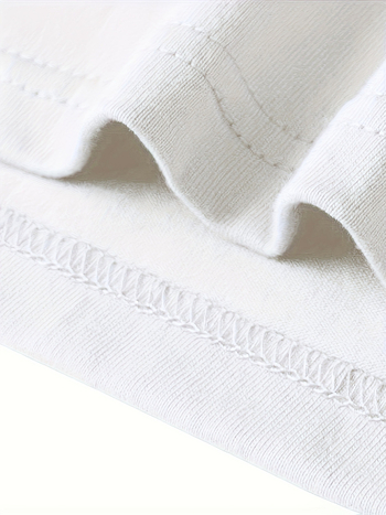 Ανδρικό βαμβακερό κοντομάνικο T‑shirt - ιαπωνικού ρετρό στυλ, στρογγυλός λαιμός, εκτύπωση, χαλαρή εφαρμογή