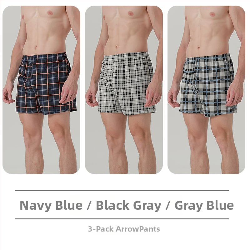 Ανδρικά μποξέρ σορτς από βαμβάκι, χαλαρή εφαρμογή, μεσαία μέση и επένδυση στην περιοχή καβάλ πάνω από 95% βαμβάκι, για άνοιξη