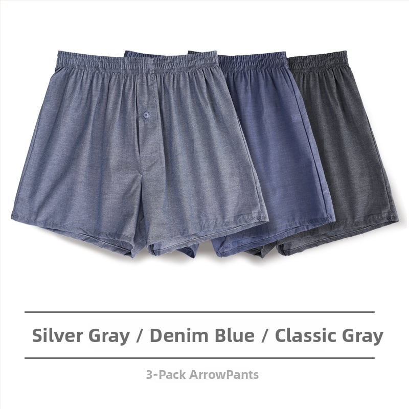 Ανδρικά μποξέρ σορτς από βαμβάκι, χαλαρή εφαρμογή, μεσαία μέση и επένδυση στην περιοχή καβάλ πάνω από 95% βαμβάκι, για άνοιξη