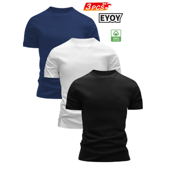 Ανδρική κοντομάνικη T‑shirt από 100% βαμβάκι με εκτυπωμένο γραφικό σχέδιο, χαλαρή εφαρμογή, καλοκαιρινό στυλ