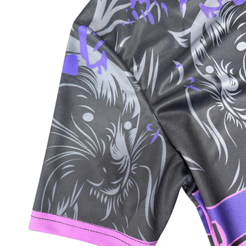 Μπλουζάκι Raglan με κοντό μανίκι, καμουφλαρισμένο 3D ψηφιακό print, ελαφρύ πολυεστέρας, διαπνέον, γρήγορο στέγνωμα, στρογγυλός λαιμός, χαλαρή γραμμή