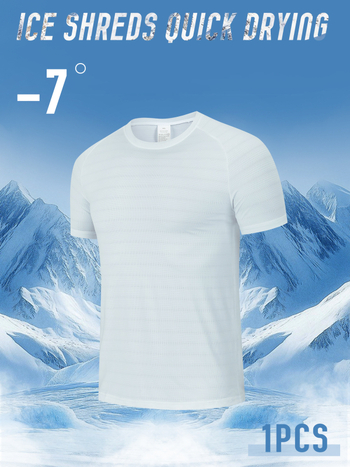 Sporta T-krekls ar reglāna piedurknēm, apaļš kakla izgriezums, brīva piegriezums, neilona materiāls 81–90%, elpojošs un mitrumu vadīt.