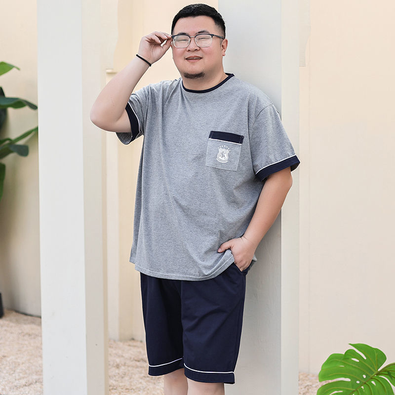 Pižama iš 100% medvilnės, ultra plona, su apvaliu kaklo iškirpte, vasaros namų drabužiai