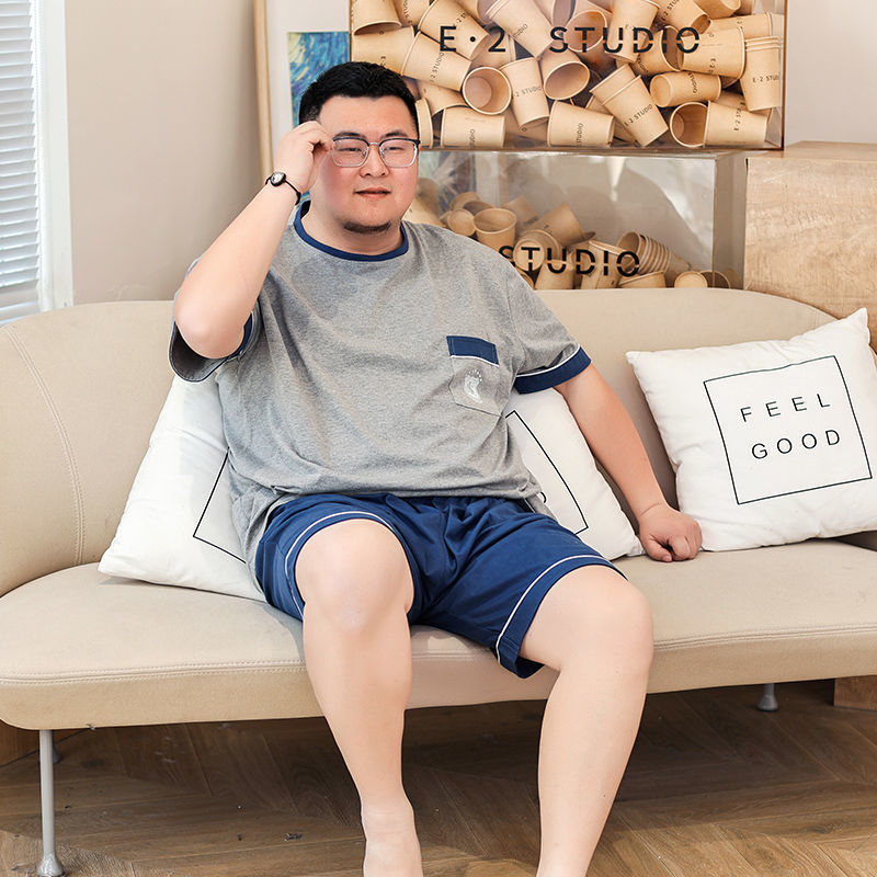 Pižama iš 100% medvilnės, ultra plona, su apvaliu kaklo iškirpte, vasaros namų drabužiai