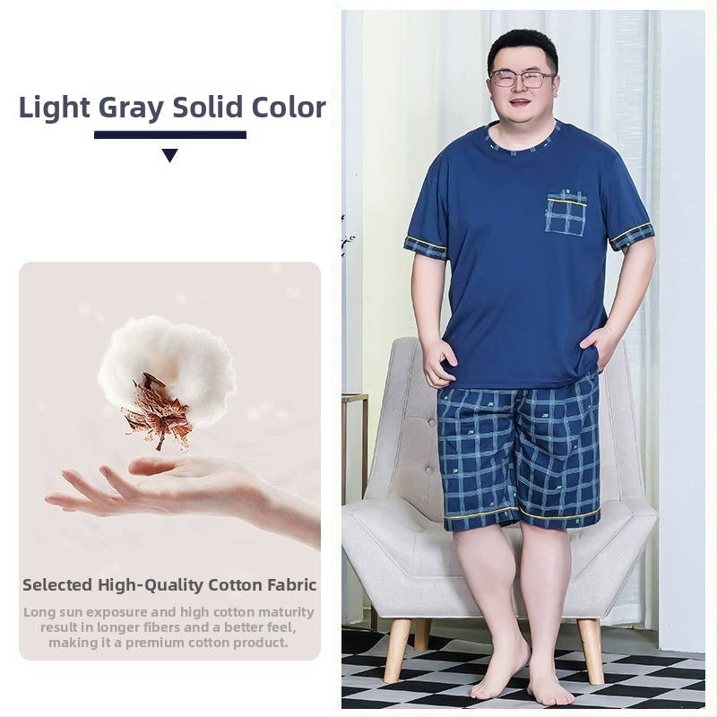 Pižama iš 100% medvilnės, ultra plona, su apvaliu kaklo iškirpte, vasaros namų drabužiai