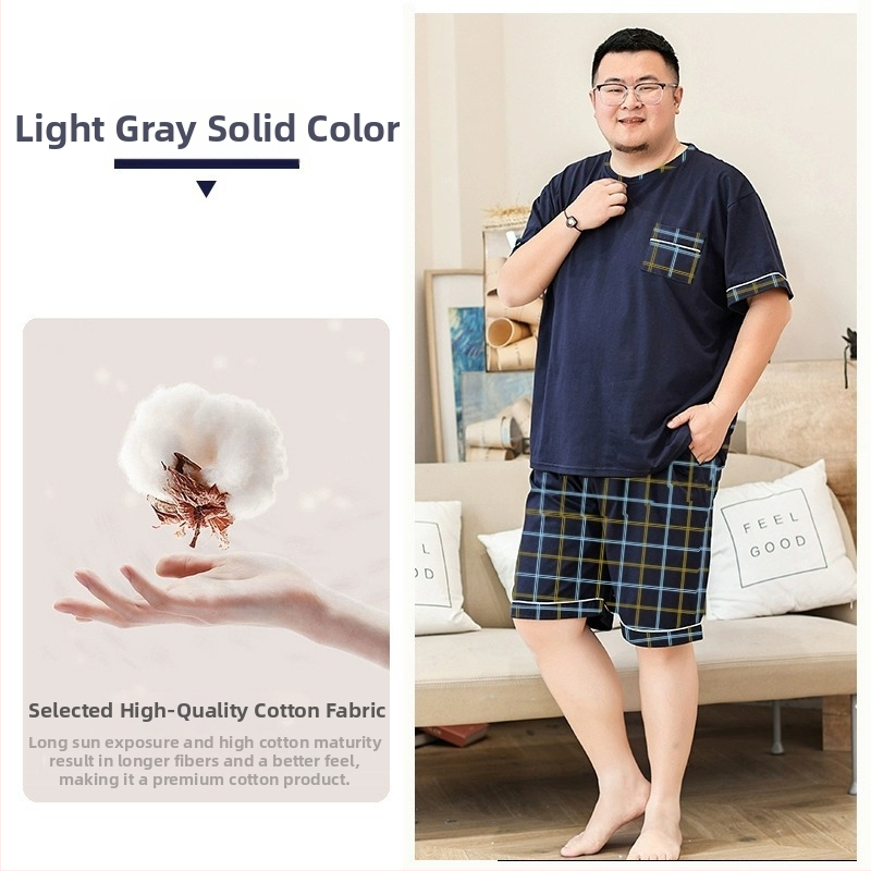 Pižama iš 100% medvilnės, ultra plona, su apvaliu kaklo iškirpte, vasaros namų drabužiai