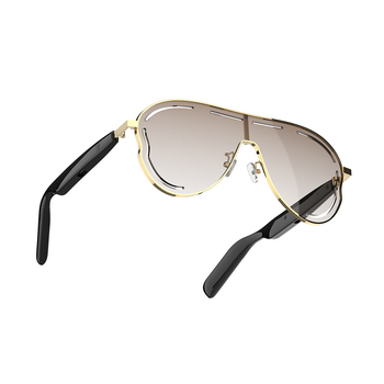 Γυαλιά Bluetooth με AI, φωνητικός έλεγχος, εξαιρετικά μεγάλη διάρκεια μπαταρίας, χαμηλή καθυστέρηση για παιχνίδια, Bluetooth 5.0, αδιάβροτα