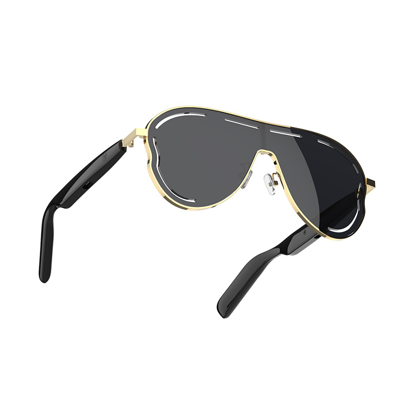 Γυαλιά Bluetooth με AI, φωνητικός έλεγχος, εξαιρετικά μεγάλη διάρκεια μπαταρίας, χαμηλή καθυστέρηση για παιχνίδια, Bluetooth 5.0, αδιάβροτα