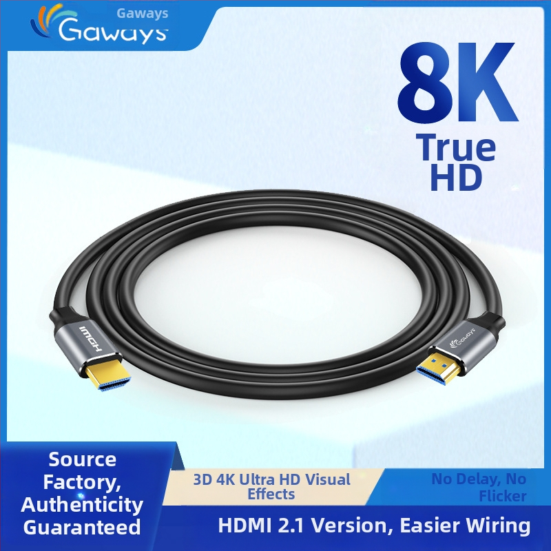 HDMI кабел 2.1, меден проводник, PVC инжекционно формован кабел, дължина 1.5–50 м