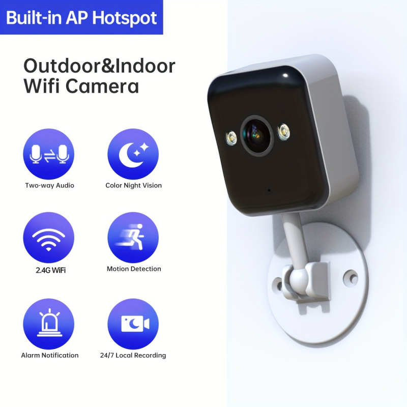 Ασύρματη Κάμερα Παρακολούθησης 1080P με Νυχτερινή Όραση