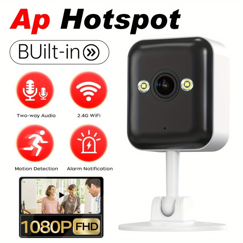 Ασύρματη Κάμερα Παρακολούθησης 1080P με Νυχτερινή Όραση