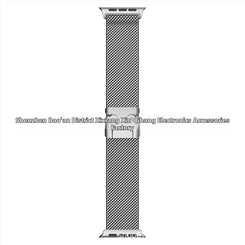 Metalinė Milanėzės juosta Apple Watch Ultra 2 su magnetiniu užsegimu ir parašiutinės sagties