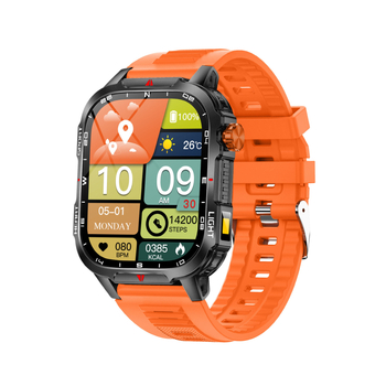 V35 υπαίθριο αθλητικό ρολόι: μπαταρία 1100mAh, οθόνη TFT 2,01 ιντσών, ABS+PC περίβλημα, κλήσεις Bluetooth