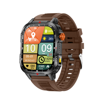 V35 υπαίθριο αθλητικό ρολόι: μπαταρία 1100mAh, οθόνη TFT 2,01 ιντσών, ABS+PC περίβλημα, κλήσεις Bluetooth