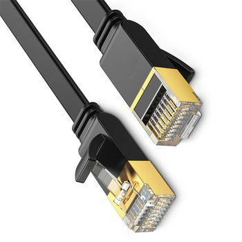 Καλώδιο δικτύου Cat7 με θωράκιση, επίπεδο, RJ-45, 3 μ