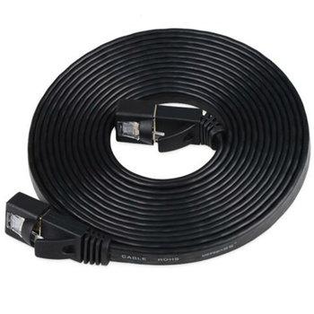 Καλώδιο δικτύου Cat7 με θωράκιση, επίπεδο, RJ-45, 3 μ