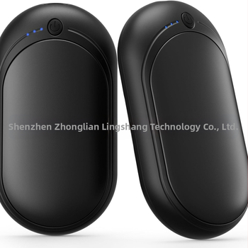 Rankų šildytuvas – padalintas dizainas, 2-in-1 įkrovimas, AOY-712, ličio baterija, elektrinis šildymas