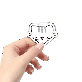 Στικέρ με Cat Meme Basil Kitten – χειροποίητο καρτούν, κωδικός προϊόντος Yingzhi 712900414001