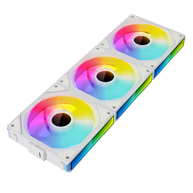 JM-1 ARGB ασύρματος ανεμιστήρας για κουτί υπολογιστή, με αντίστροφες λεπίδες και ARGB φωτισμό