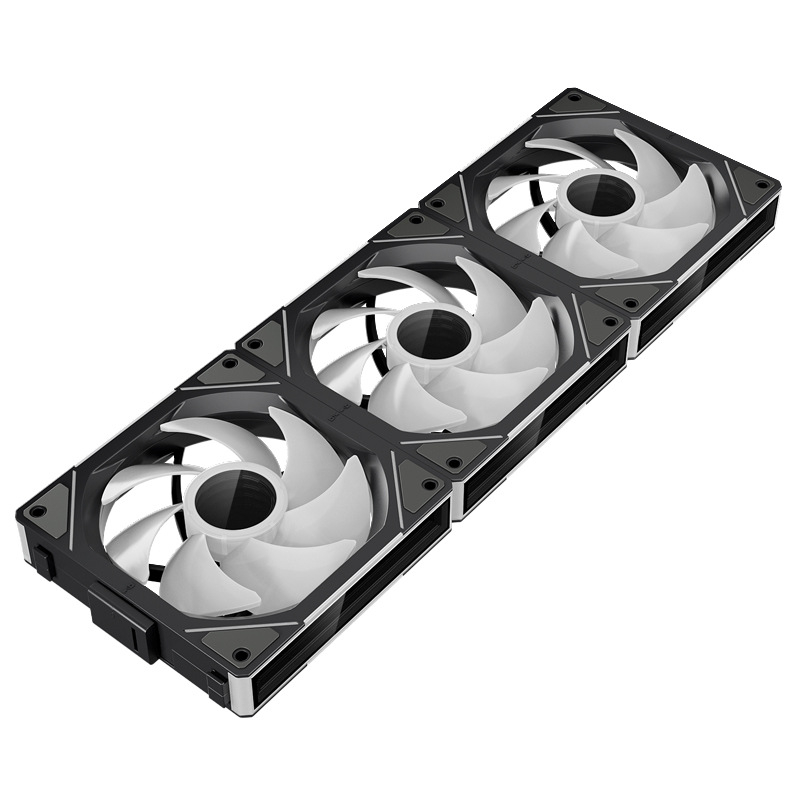 JM-1 ARGB ασύρματος ανεμιστήρας για κουτί υπολογιστή, με αντίστροφες λεπίδες και ARGB φωτισμό