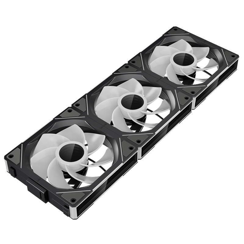 JM-1 ARGB ασύρματος ανεμιστήρας για κουτί υπολογιστή, με αντίστροφες λεπίδες και ARGB φωτισμό