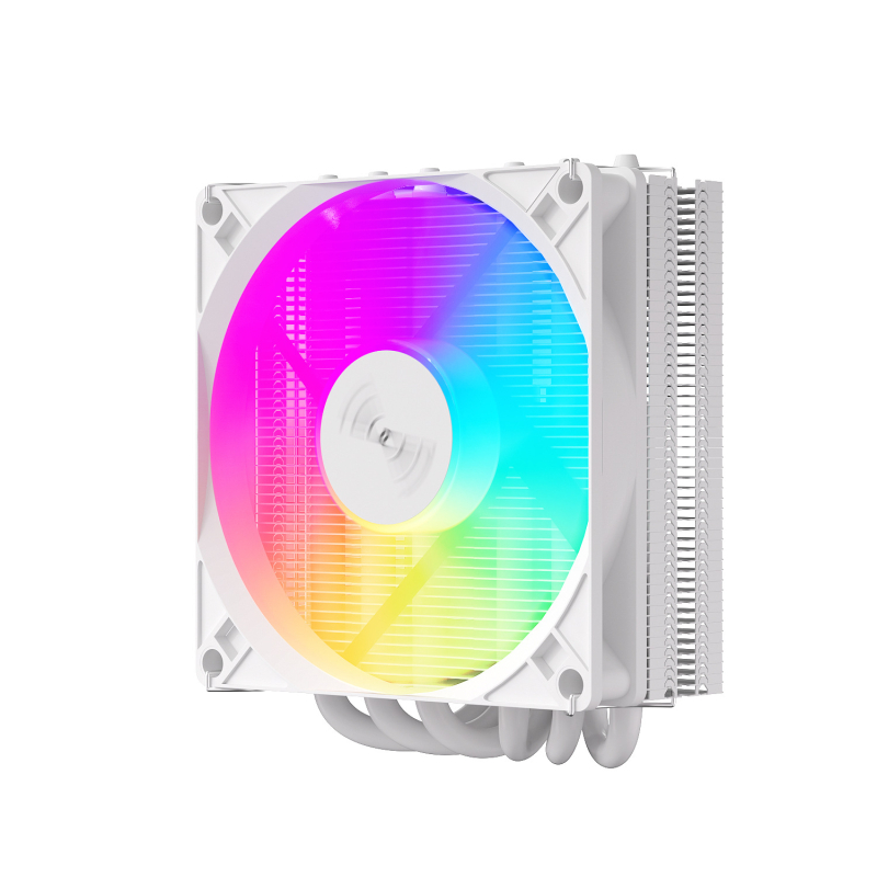 CPU охладител с термопровод ARGB, тих down-draft вентилатор, съвместим с 2011/1700/AM5 сокети