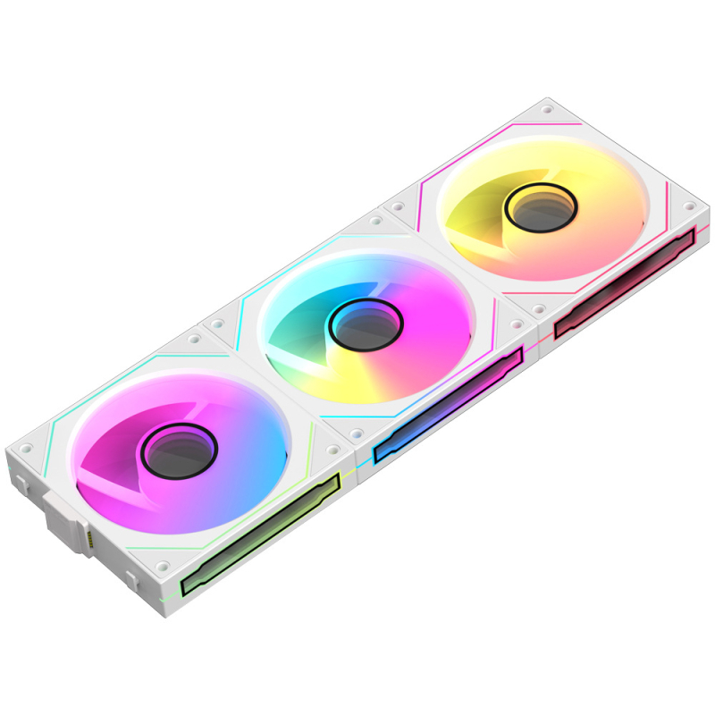 Ανεμιστήρας κιβωτίου PC με ARGB φωτισμό (5V 3-pin), υδραυλικό ρουλεμάν, 1800 RPM, θόρυβος 30 dB, ABS περίβλημα