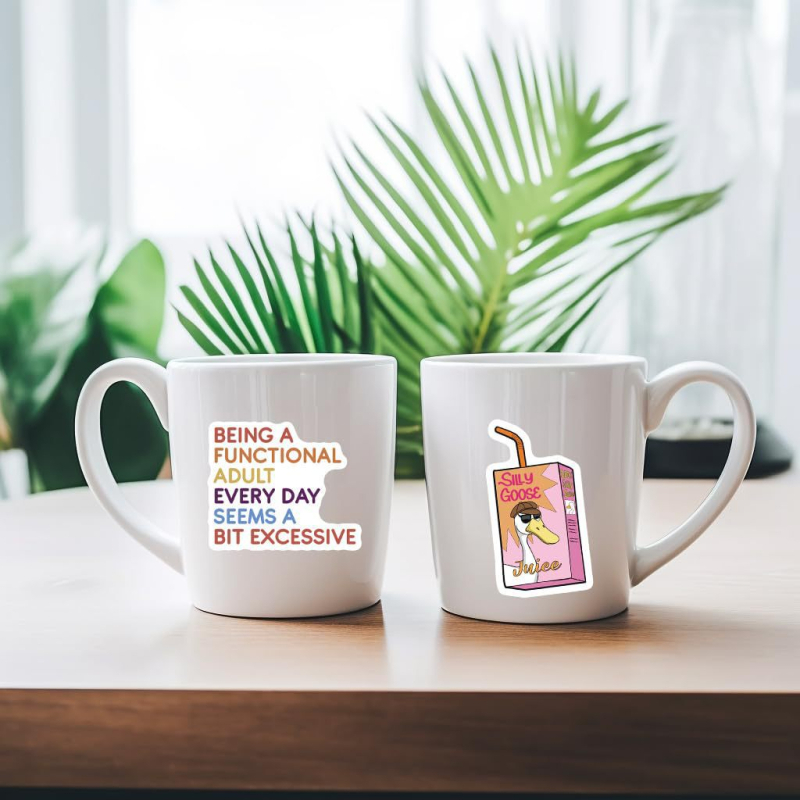 Σετ αυτοκόλλητων από χαρτί για διακόσμηση, μοντέλο D331, εκτύπωση, Αμερικανικό στυλ