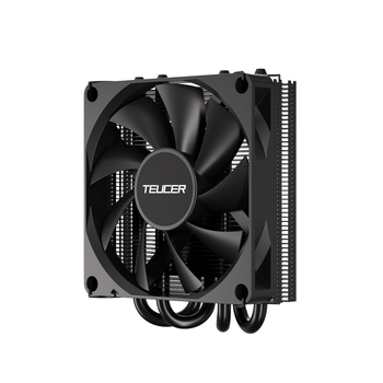 CPU охладител TE37-4 с термопроводна тръба, насочване надолу, безшумен