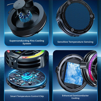 Friend valley AI ευφυής ψύκτης, 24W ημιαγωγική ψύξη, μαγνητική στερέωση