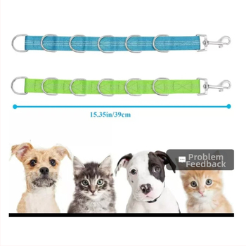 Επέκταση ζώνης περιποίησης σκύλου: νάιλον επεκτειόμενο βραχίονα ασφαλείας και σταθερή ζώνη, Wangpin