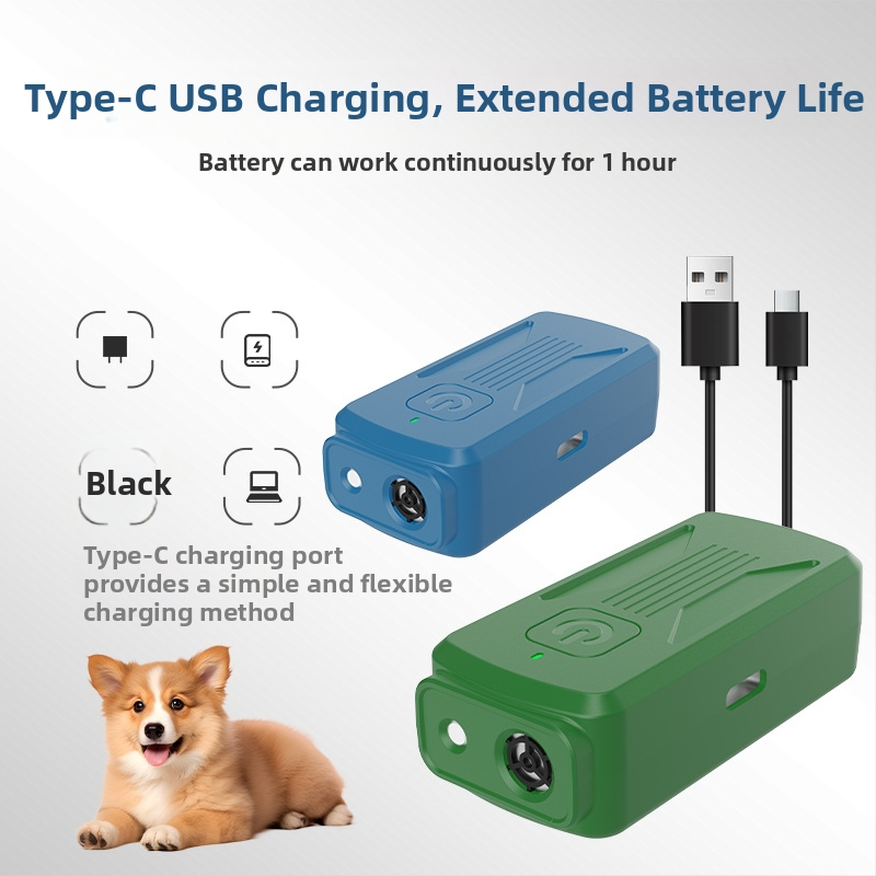 Ултразвуково устройство против лаенето на кучета, ръчно, модел K26, пластмаса