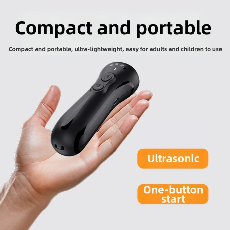 W32 ултразвуков репелер за кучета – анти-лаене, зарядна функция, променлива честота, LED ръчно фенерче