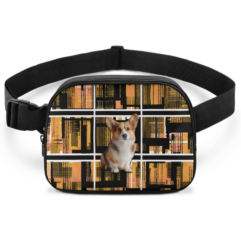 FORUDESIGNS Chest Bag, Street Trend stils, Poliesteris, Rāvējslēdzējs, Vasarā 2025