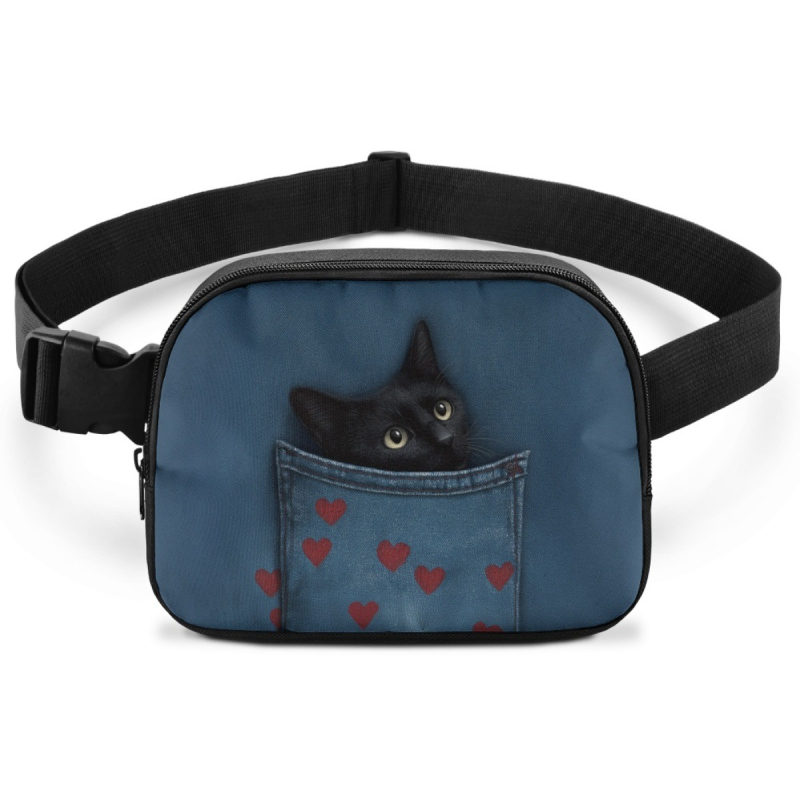 FORUDESIGNS Chest Bag, Street Trend stils, Poliesteris, Rāvējslēdzējs, Vasarā 2025