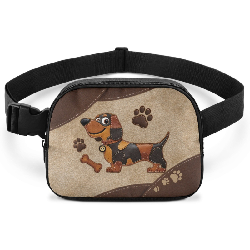 FORUDESIGNS Chest Bag, Street Trend stils, Poliesteris, Rāvējslēdzējs, Vasarā 2025