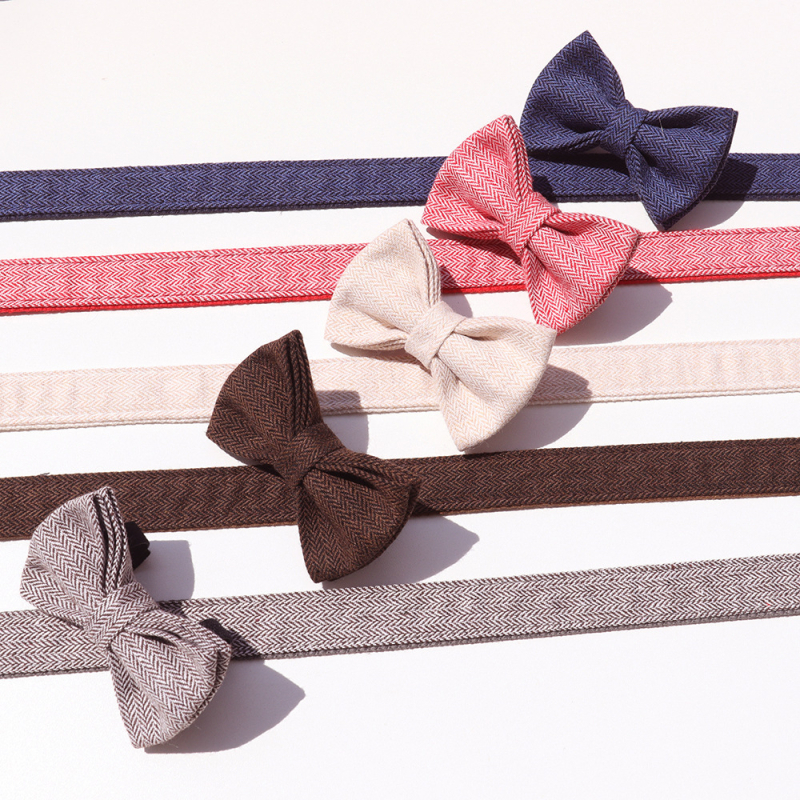 Šunų antkaklis su kaspinu, reguliuojamas dirželis, išgraviruojamas, švelnus kaklui, metalinė sagtis nuo praradimo