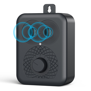 Ultragarso šunų atbaidymo įrenginys ir treneris — nešiojamas, plastikinis korpusas