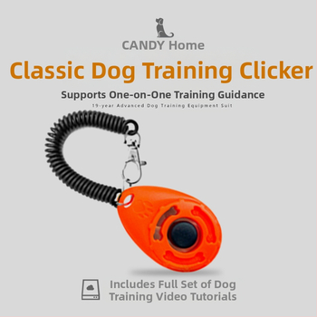 Šunų treniravimo rinkinys su klikeriu ir juostiniu krepšiu – Treniruoklių įranga (Medžiaga: Kitas; Prekės ženklas: Kitas; Produkto kategorija: Slidus plokšči)