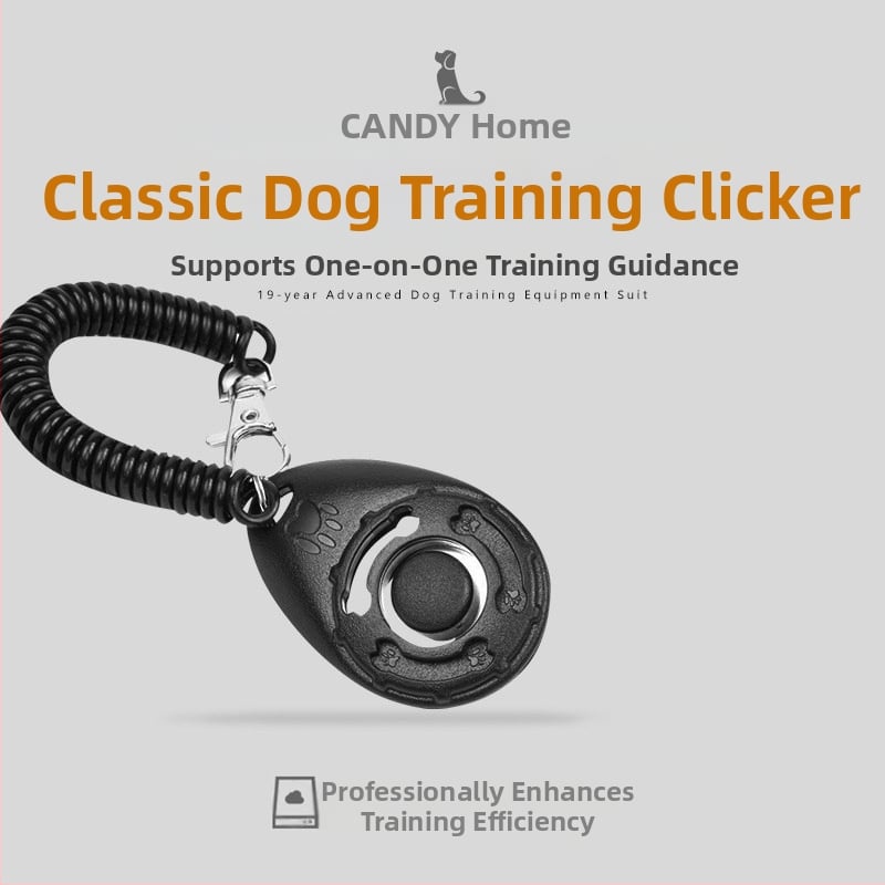 Šunų treniravimo rinkinys su klikeriu ir juostiniu krepšiu – Treniruoklių įranga (Medžiaga: Kitas; Prekės ženklas: Kitas; Produkto kategorija: Slidus plokšči)