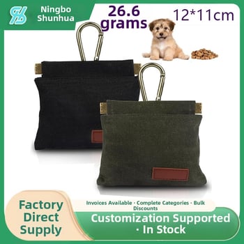 Suņu apmācības našķu soma un suņa barības uzglabāšanas soma, vaskots audums, ūdensnecaurlaidīga, ietilpība 50, zīmols You Weite