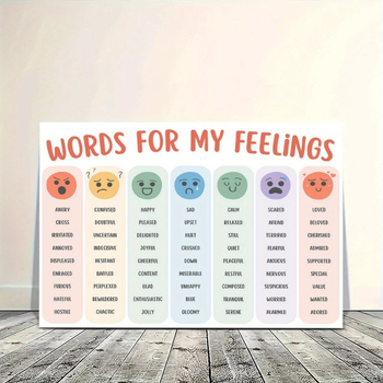 Καμβάς λαδομπογιάς – συναισθηματική εκπαίδευτική θεματική, φιγούρα, χωρίς πλαίσιο, τεχνική ψεκασμού, προσαρμογή