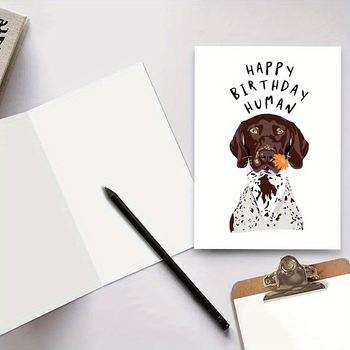 Κάρτα ευχών Zff-38(xf) - Υλικό Jammed, Τεχνική εκτύπωσης, Φρέσκο και απλό στυλ, Κατάλληλη για γάμο, γενέθλια και Χριστούγεννα