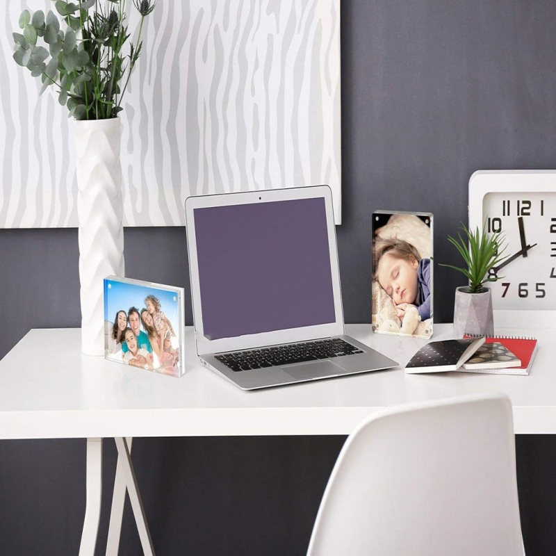 Skaidrus akrilo nuotraukų rėmelis, nepriklausomas dvipusis magnetinis rėmas stalinei dekoracijai (Medžiaga: akrilas; Spauda: silkscreen; Pritaikymas: amatai; Ženklas: Yuyang; Kilmė: Dongguan)