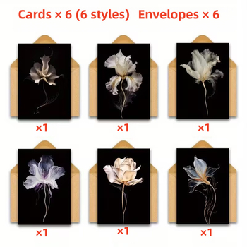 Поздравителна картичка с флорален дизайн – подаръчна картичка от картон, печатна изработка, подходяща за сватби и рождени дни