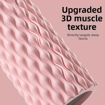 Amyup EVA κύλινδρος γιόγκα με σχήμα σταγόνας νερού, κενό εσωτερικό και μασάζ με δοντάκια λύκου